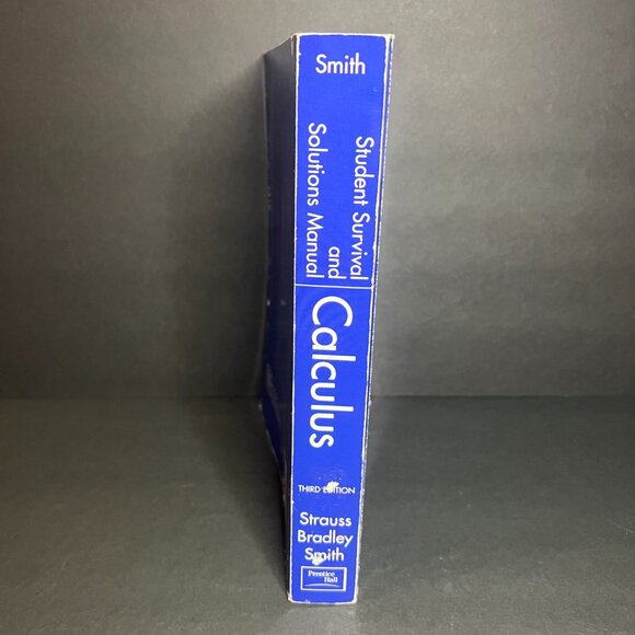 Calculus - Student Survival & Solutions Manual 3rd Edition Textbook Karl Smith - Picture 4 of 7
